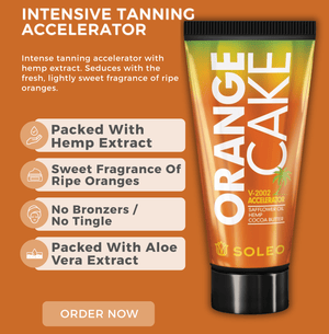 Soleo Orange Cake - The Tanning Company