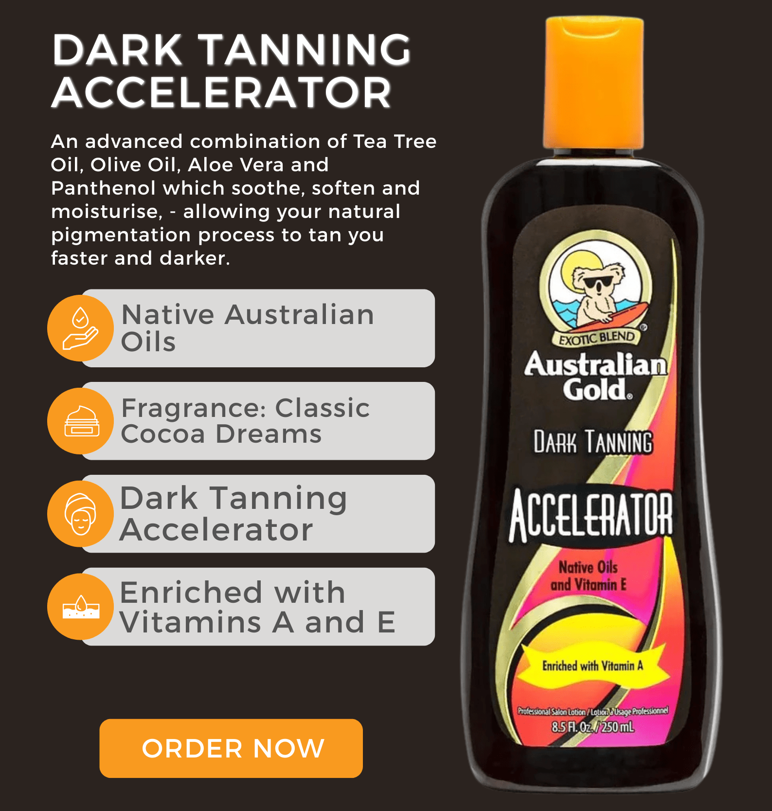 Australian Gold Dark - The Tanning Company