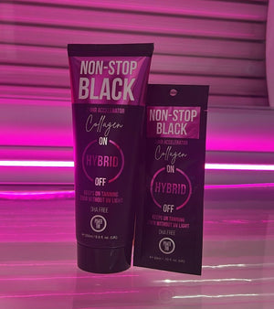 Power Tan Non - Stop Black Hybrid Collagen - The Tanning Company
