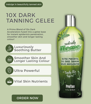 ProTan Radically Hemp Gelee Tanning Accelerator 250ml - The Tanning Company