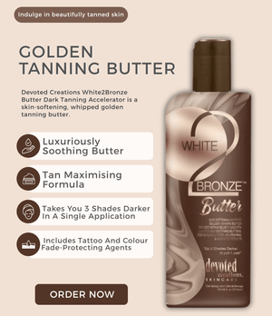 Devoted Creations White 2 Bronze Butter - The Tanning Company