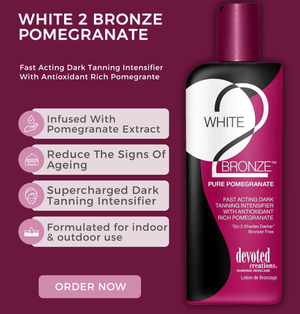 Devoted Creations White 2 Bronze Pomegranate - The Tanning Company
