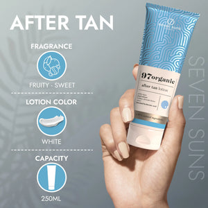 Seven Suns 97 Organic After Tan Lotion - The Tanning Company