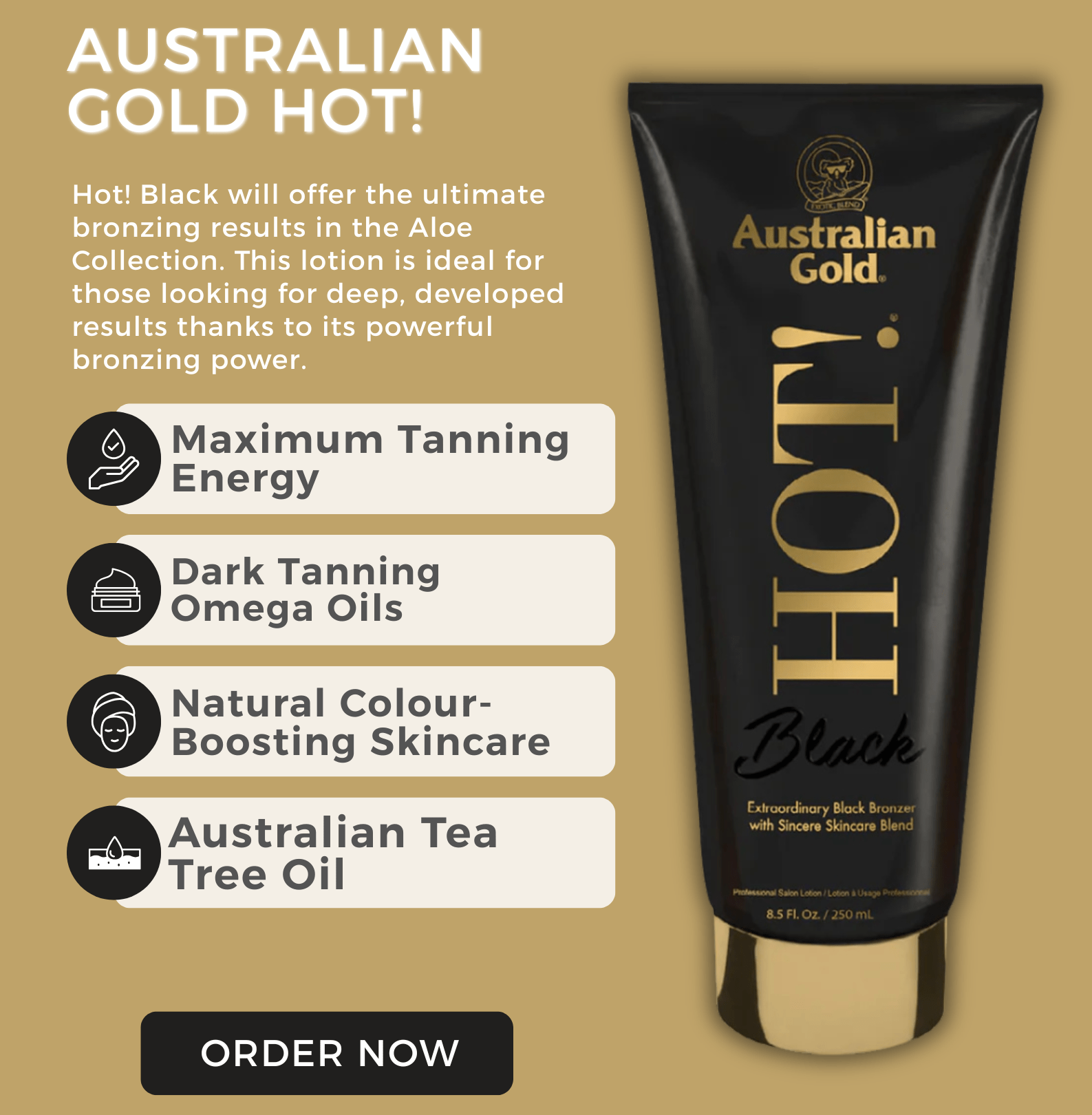 Australian Gold HOT! Bronze - The Tanning Company