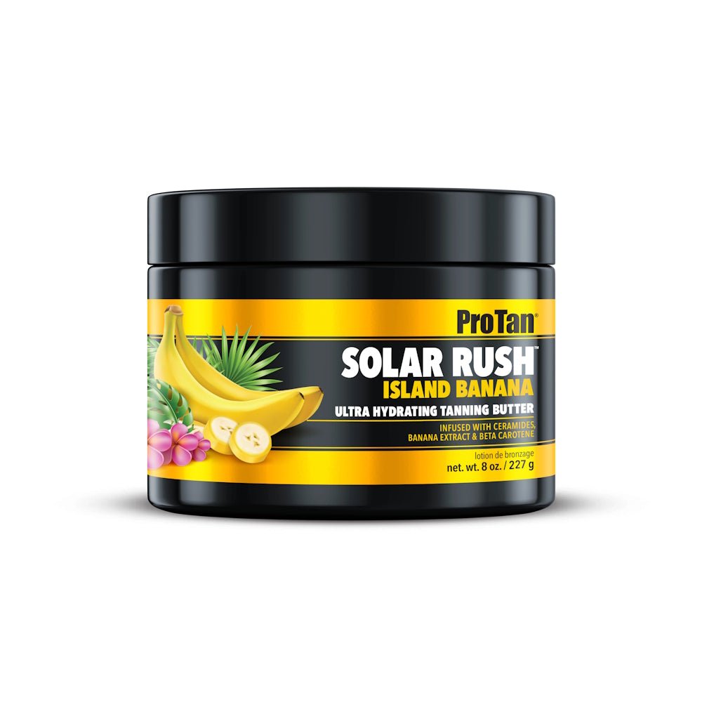 ProTan Solar Rush Island Banana Ultra Hydrating Tanning Butter 227g - The Tanning Company