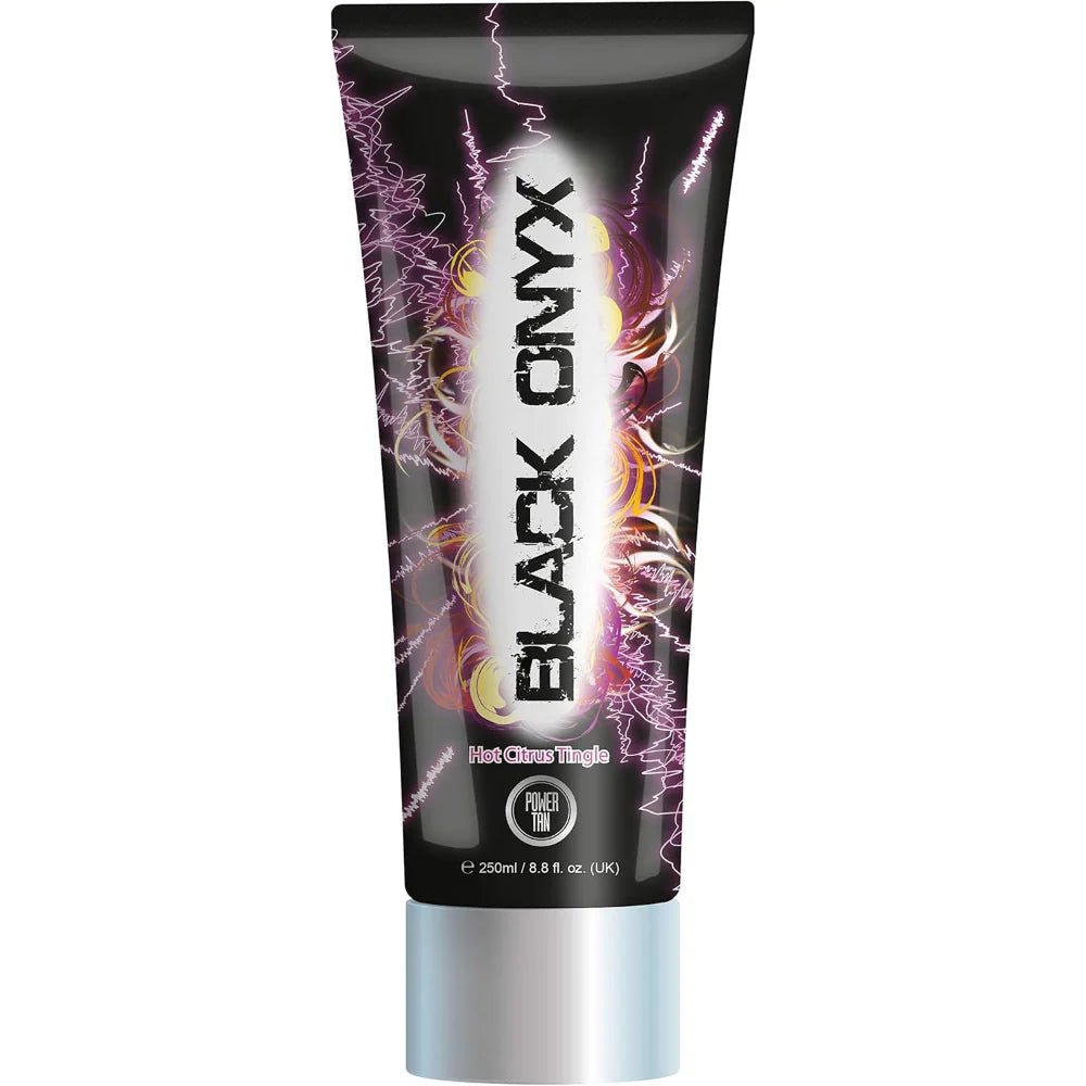 Power Tan Black Onyx Hot Citrus Tingle Tanning Accelerator 250ml - The Tanning Company