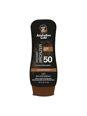 Australian Gold SPF 50 Lotion with Bronzer 237ml - The Tanning Company