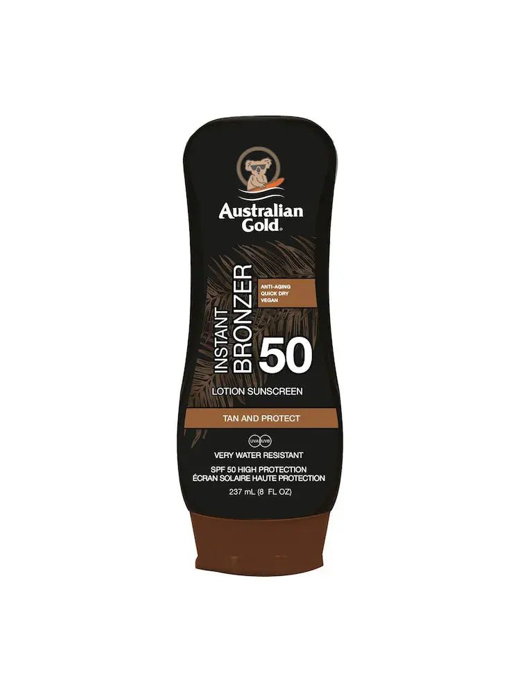 Australian Gold SPF 50 Lotion with Bronzer 237ml - The Tanning Company