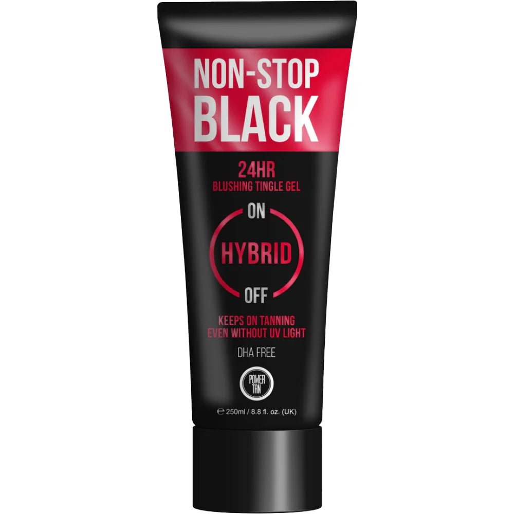 Power Tan Non - Stop Black Hybrid Tingle Gelee - The Tanning Company