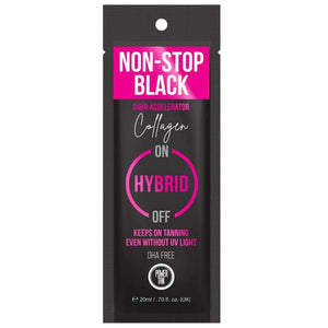 Power Tan Non - Stop Black Hybrid Collagen - The Tanning Company